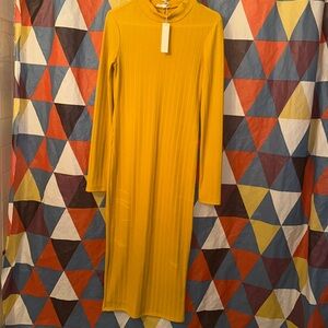 Mustard Long Dress